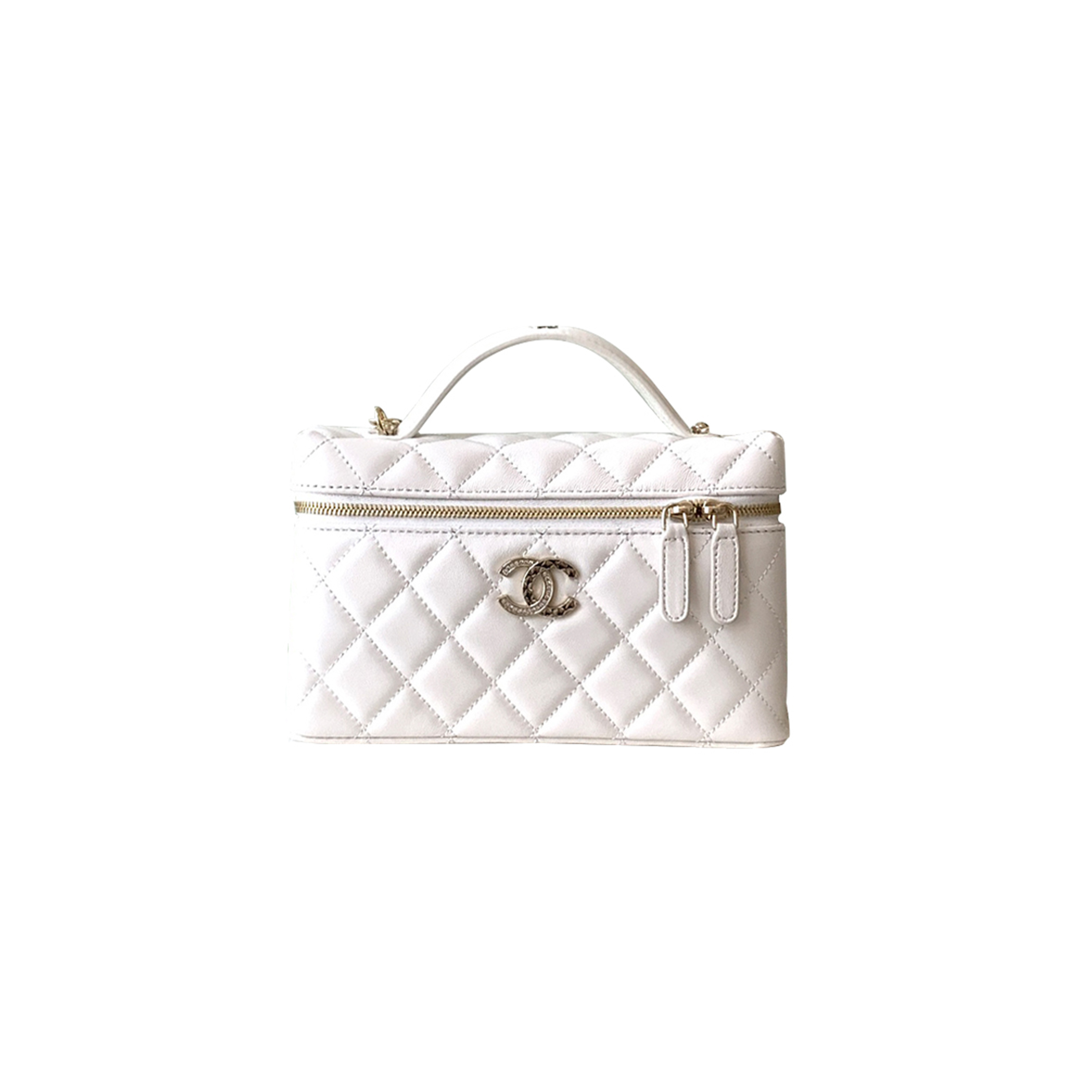Ch*el 25c lunch box bag chain clutch bag ap4407 (19.5*17*5cm)